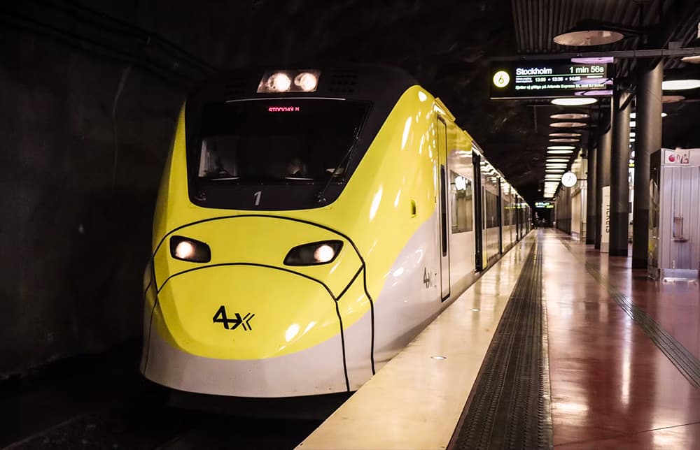 Arlanda Express — fast train from Stockholm Arlanda Airport