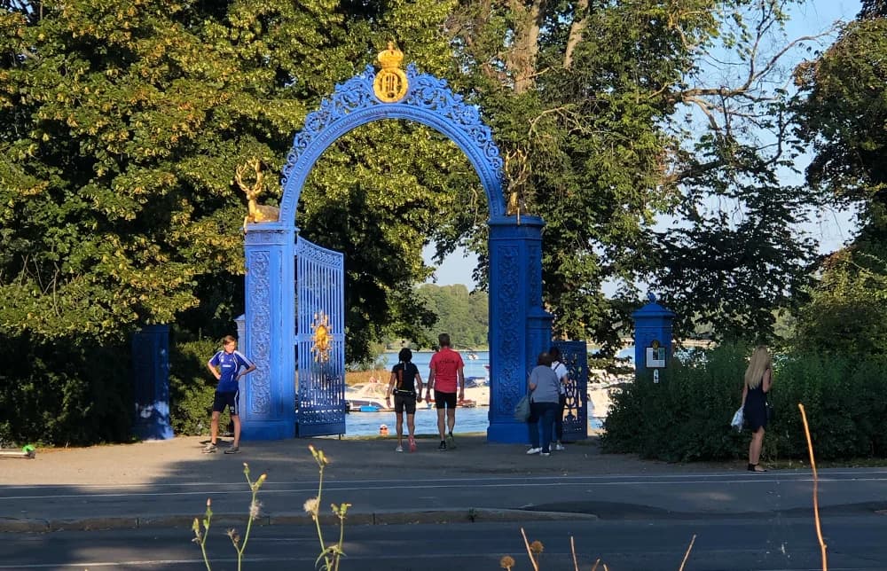 Naturaleza y flores en Djurgården durante la primavera de Estocolmo